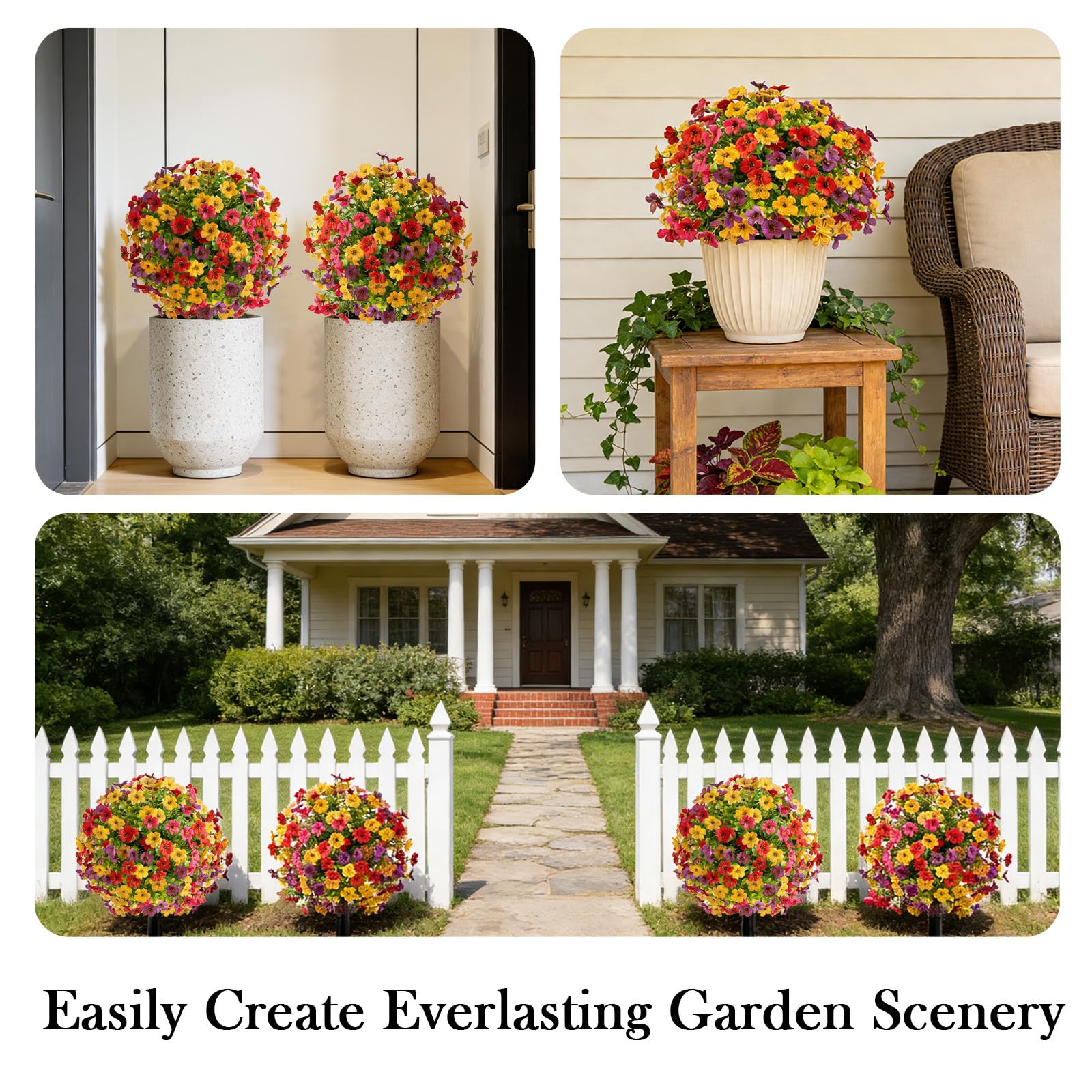 MERRI GLOW year-round greenery boosts home charm