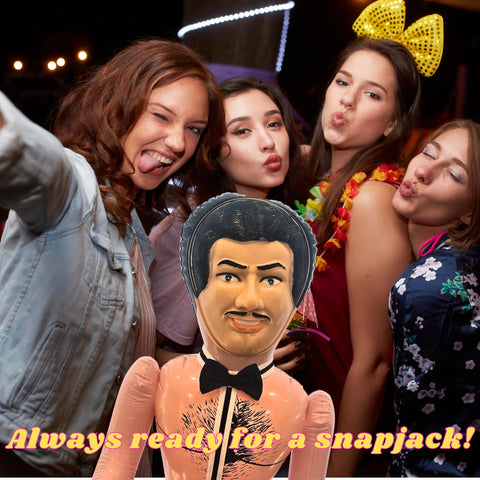 Versatile decoration, double as a gag gift for friends at events.