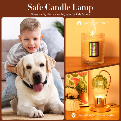 Merrtody Flame-free safety design reduces smoke and indoor pollutants.