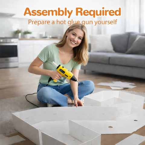 Merry Mosaics foam-board 2026 sign with sturdy surface