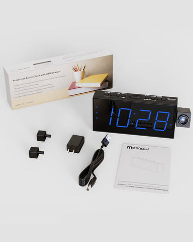 Mesqool DST and 12/24H options for flexible time formats.