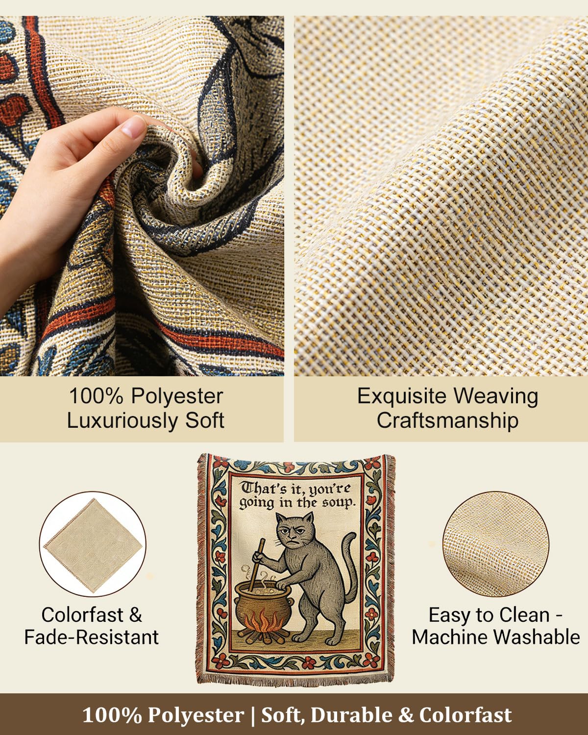 Mevious tapestry as wall hanging art to elevate living room or bedroom.