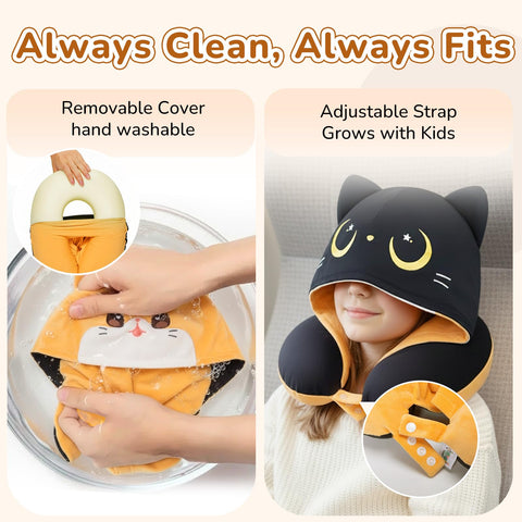 Mewaii adjustable strap fits a range of ages.