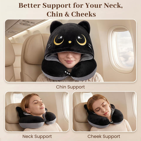 Mewaii pillow with reversible fabric for cooling and warmth