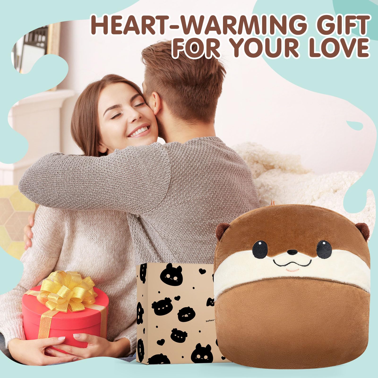 Mewaii wearable otter blanket hoodie ideal for movie nights and chilly mornings.