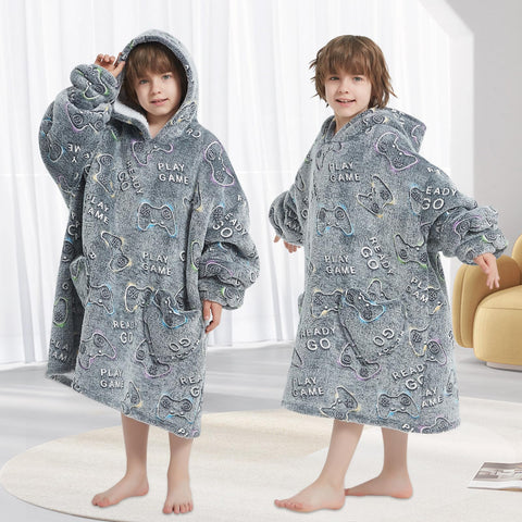 Mewkou easy-care washing instructions for the blanket hoodie