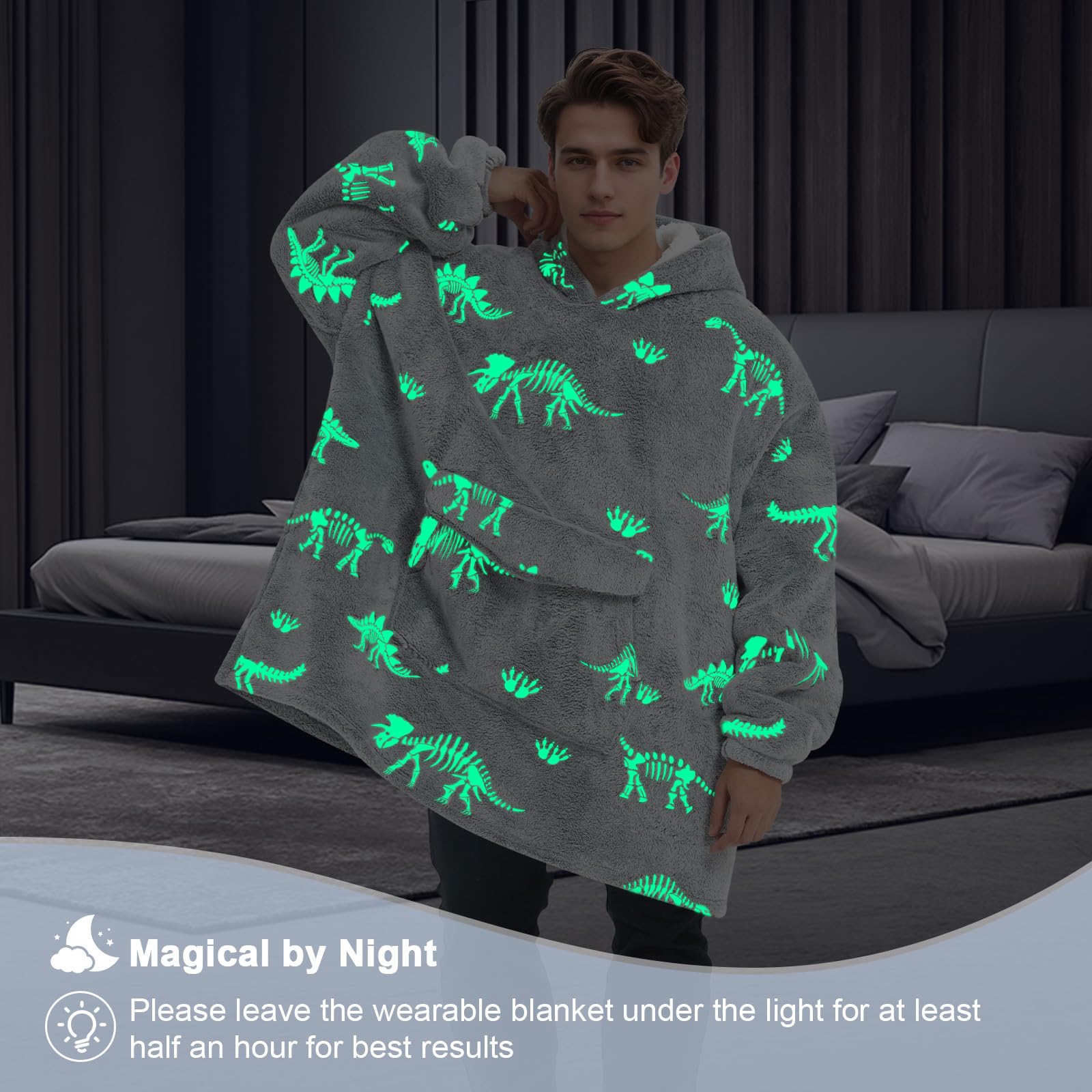 Mewkou oversized sherpa fleece hoodie unisex design fits both men and women.