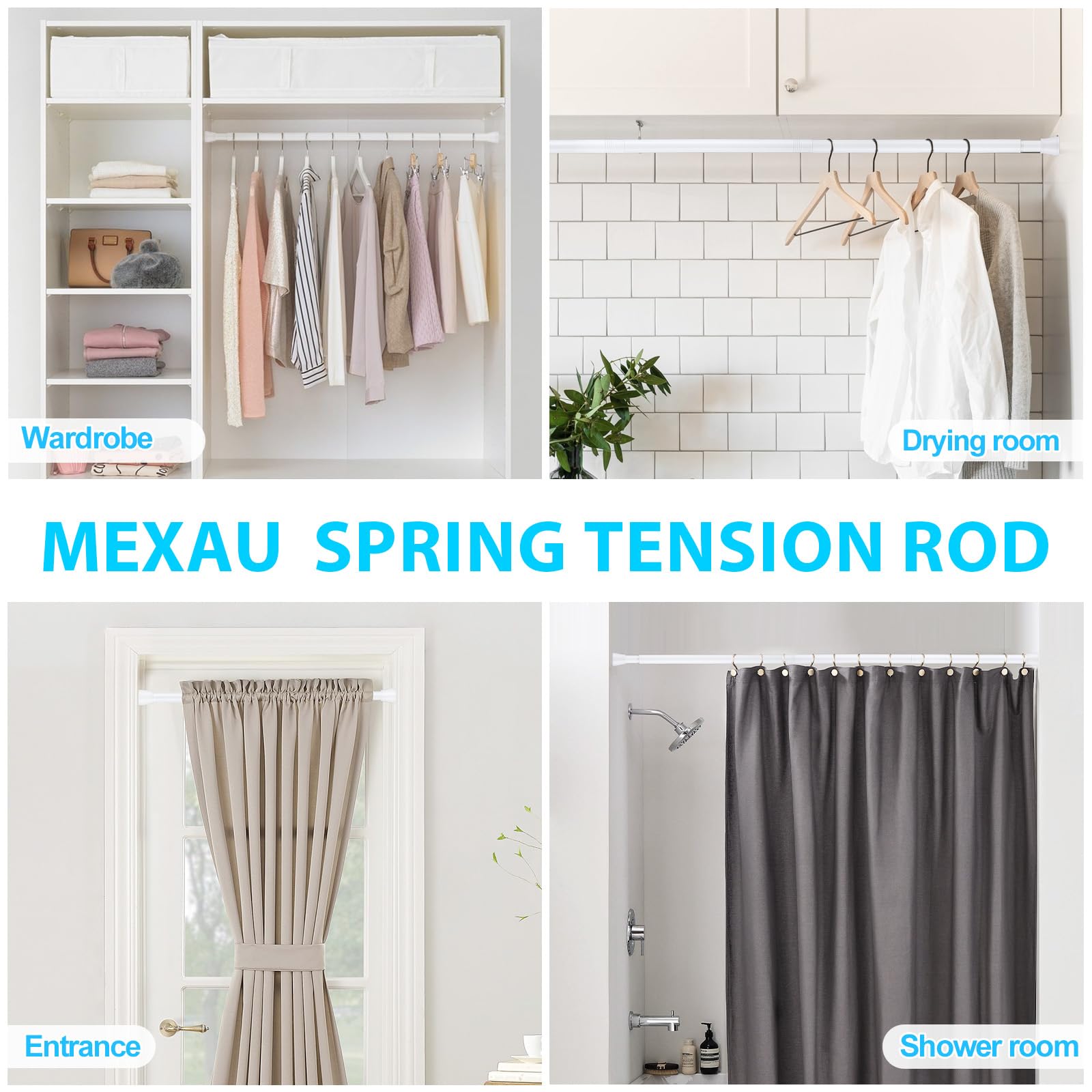 MEXAU not suitable for blinds clarifies product compatibility.