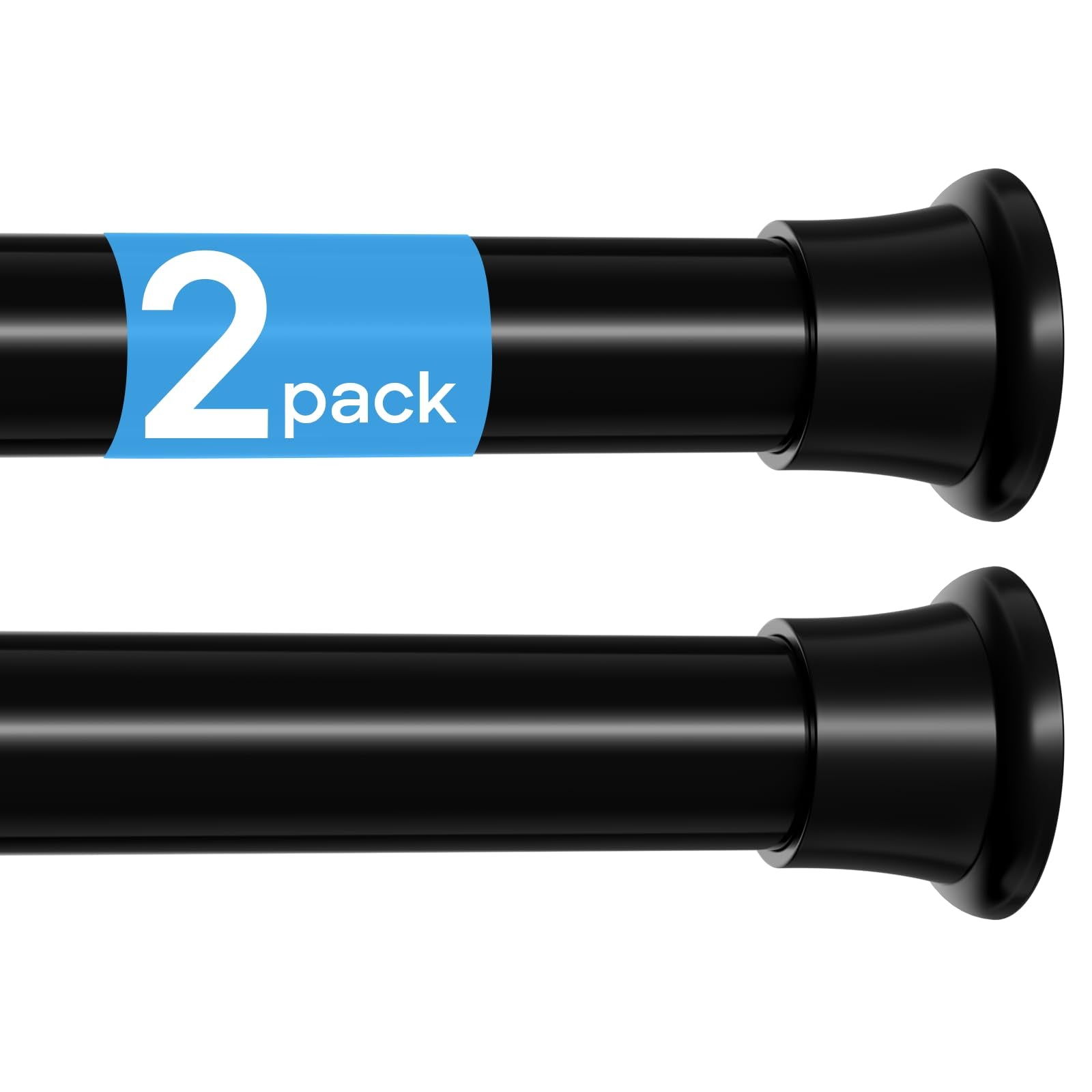 MEXAU spring tension rod extended length for 31-76 inches for versatile spaces.