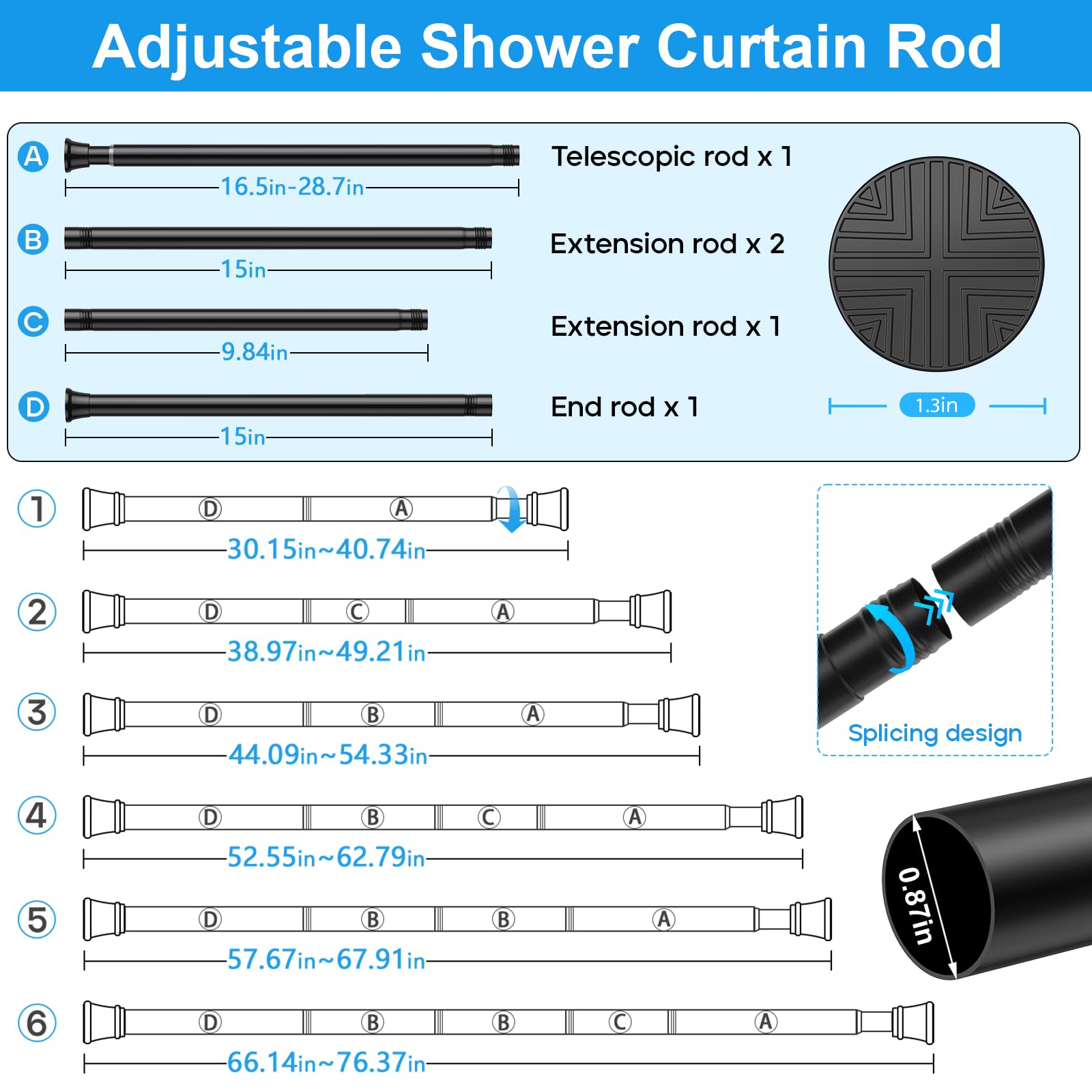 MEXAU no-drill installation saves walls with tool-free setup.
