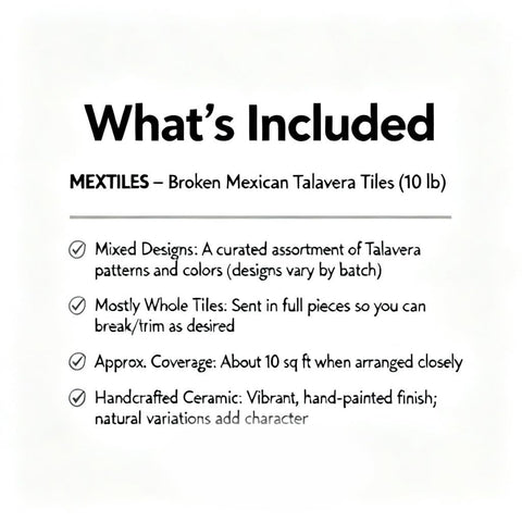Mextiles talavera kitchen backsplash tile creates bold focal points