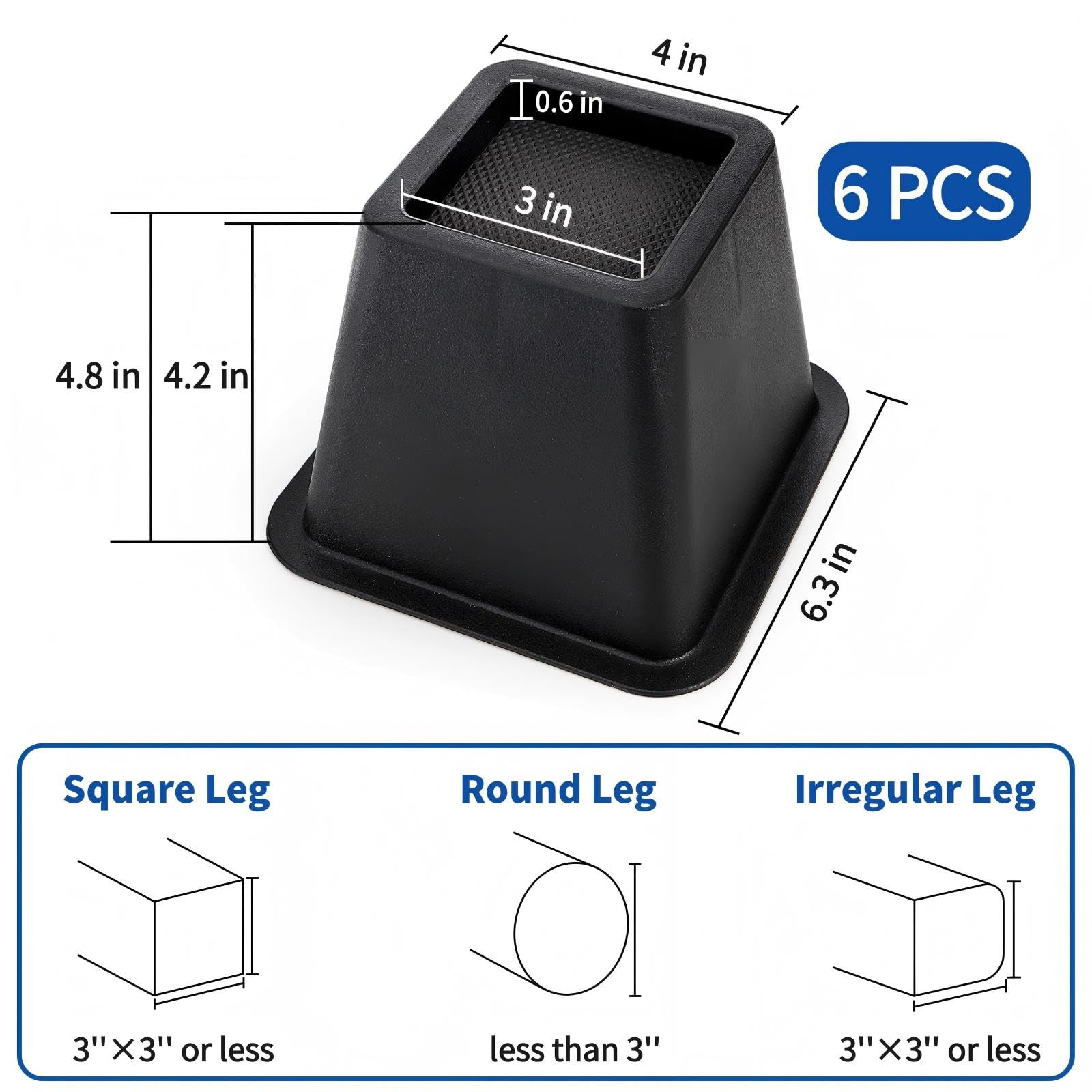 Mezchi stackable design offers customizable height and flexibility.