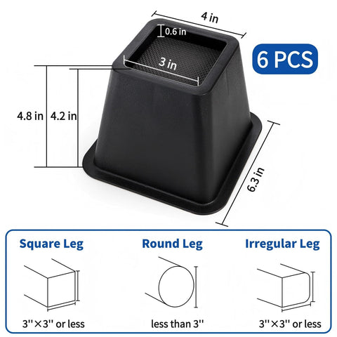 Mezchi stackable design offers customizable height and flexibility.