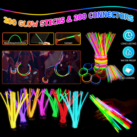 MEZHOBBY LED light up rings with adjustable fit and multiple flashing options