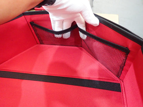 Mezonflex dust-protected storage shields hats from dust