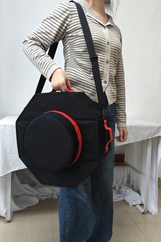 Mezonflex hat box with trolley sleeve for luggage compatibility