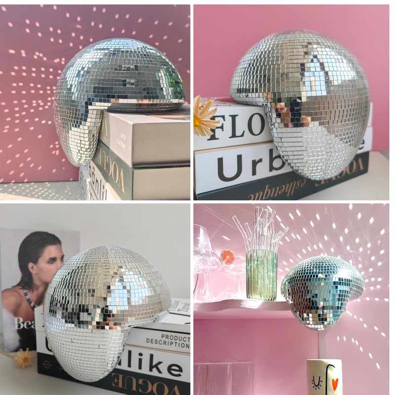 MFGDISCO shelf decor fits desks and tabletops, blending retro glam with modern style.