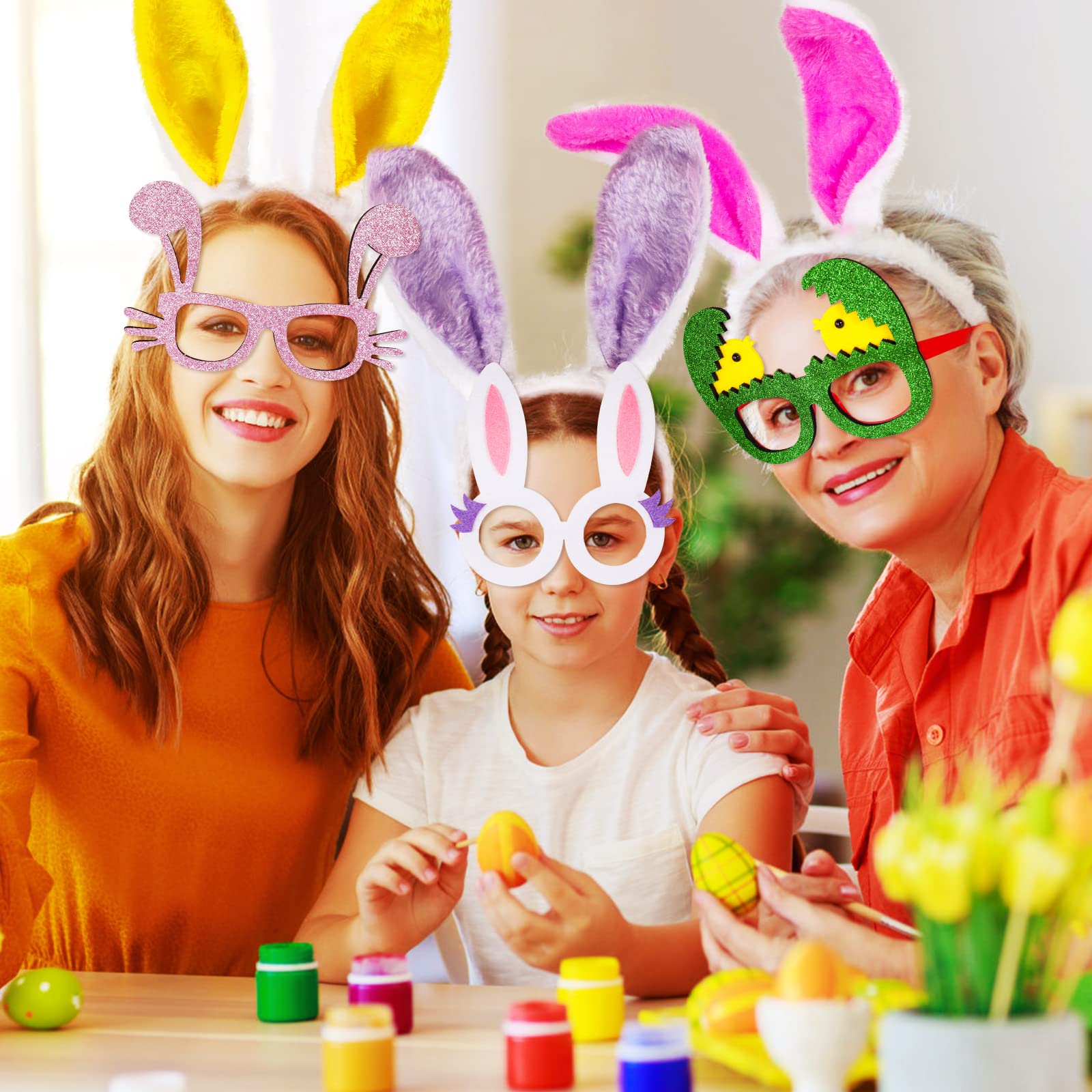 MGparty Easter party decorations adding cheerful atmosphere