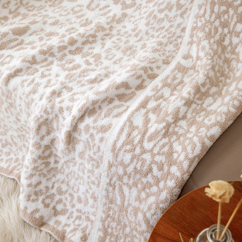 MH MYLUNE HOME reversible leopard design for two looks