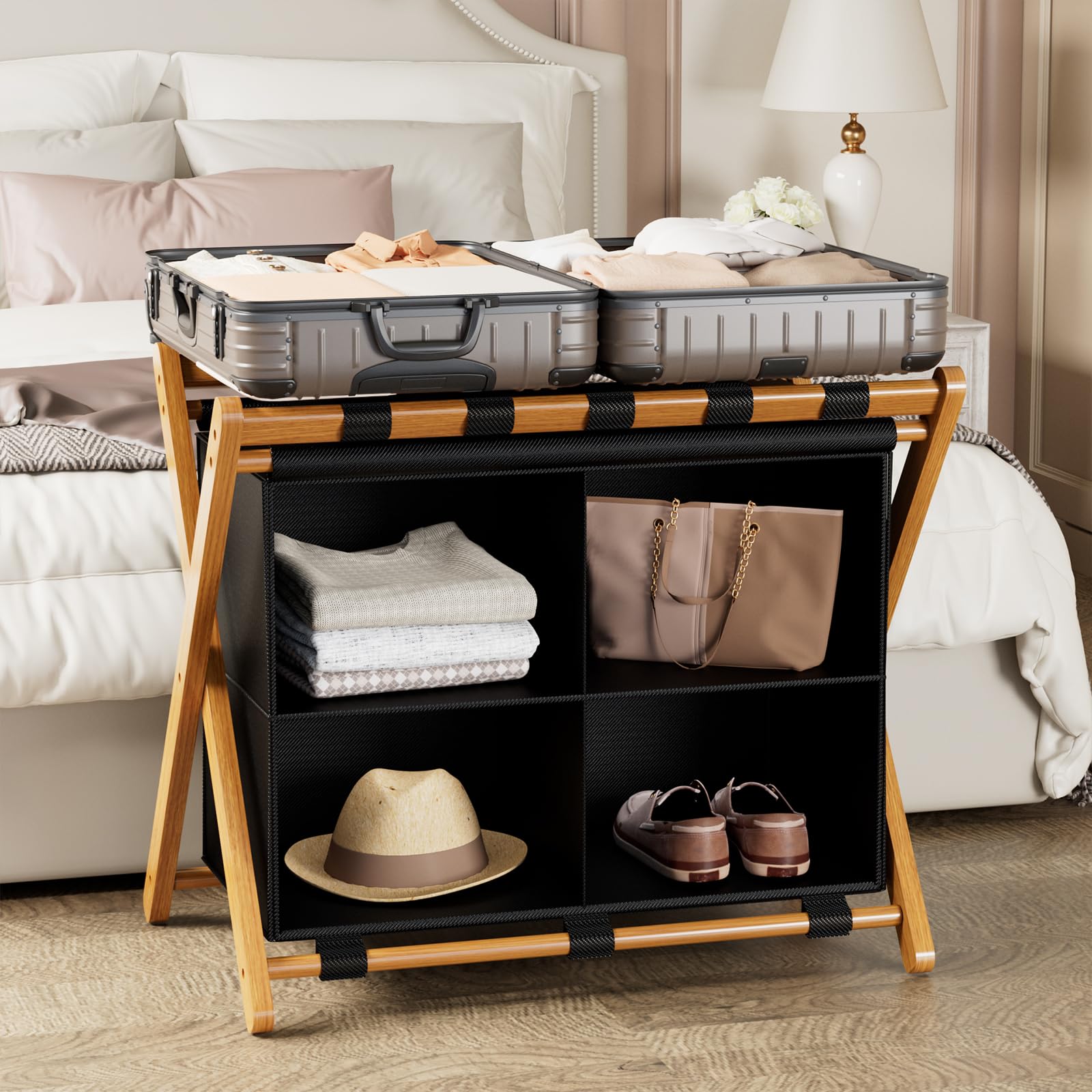 MHACVVO luggage rack includes tools for quick, simple assembly