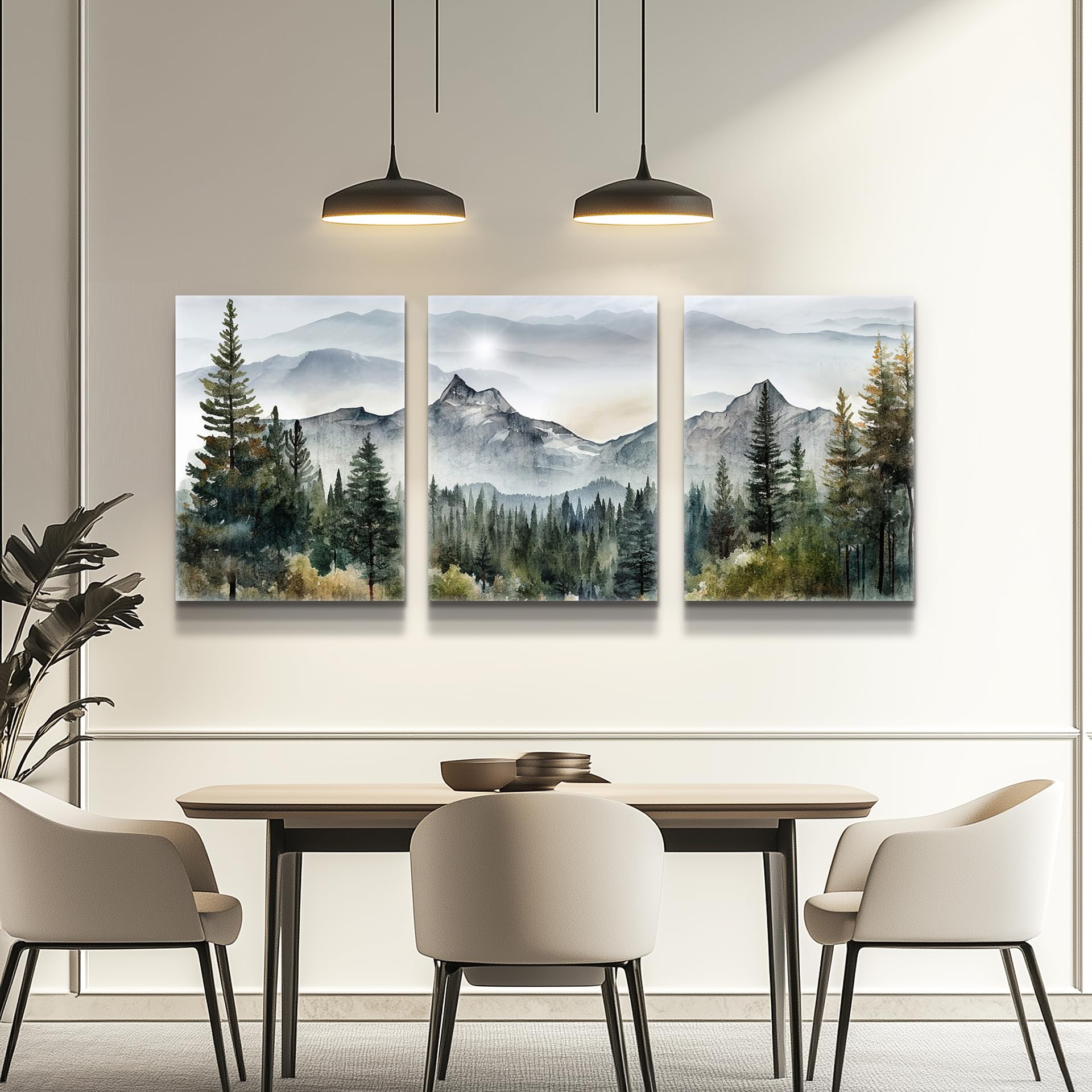 MHARTK66 contemporary wall art 3piece set for stylish home decor.