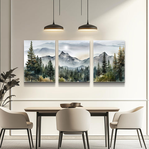 MHARTK66 contemporary wall art 3piece set for stylish home decor.