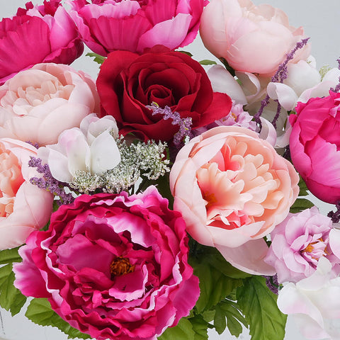 MHMJON bendable stems enable creative gravesite and home decor layouts.