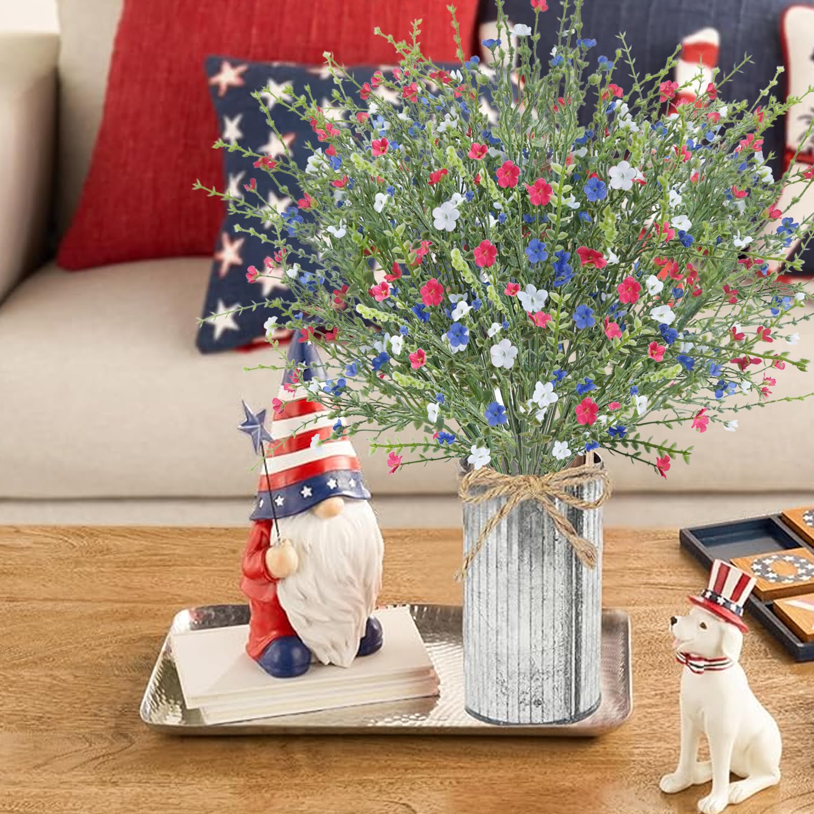 MHMJON gift-ready patriotic blooms packaged in a box