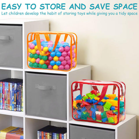 Mhtdet stackable toy bag organizers save space in drawers and shelves