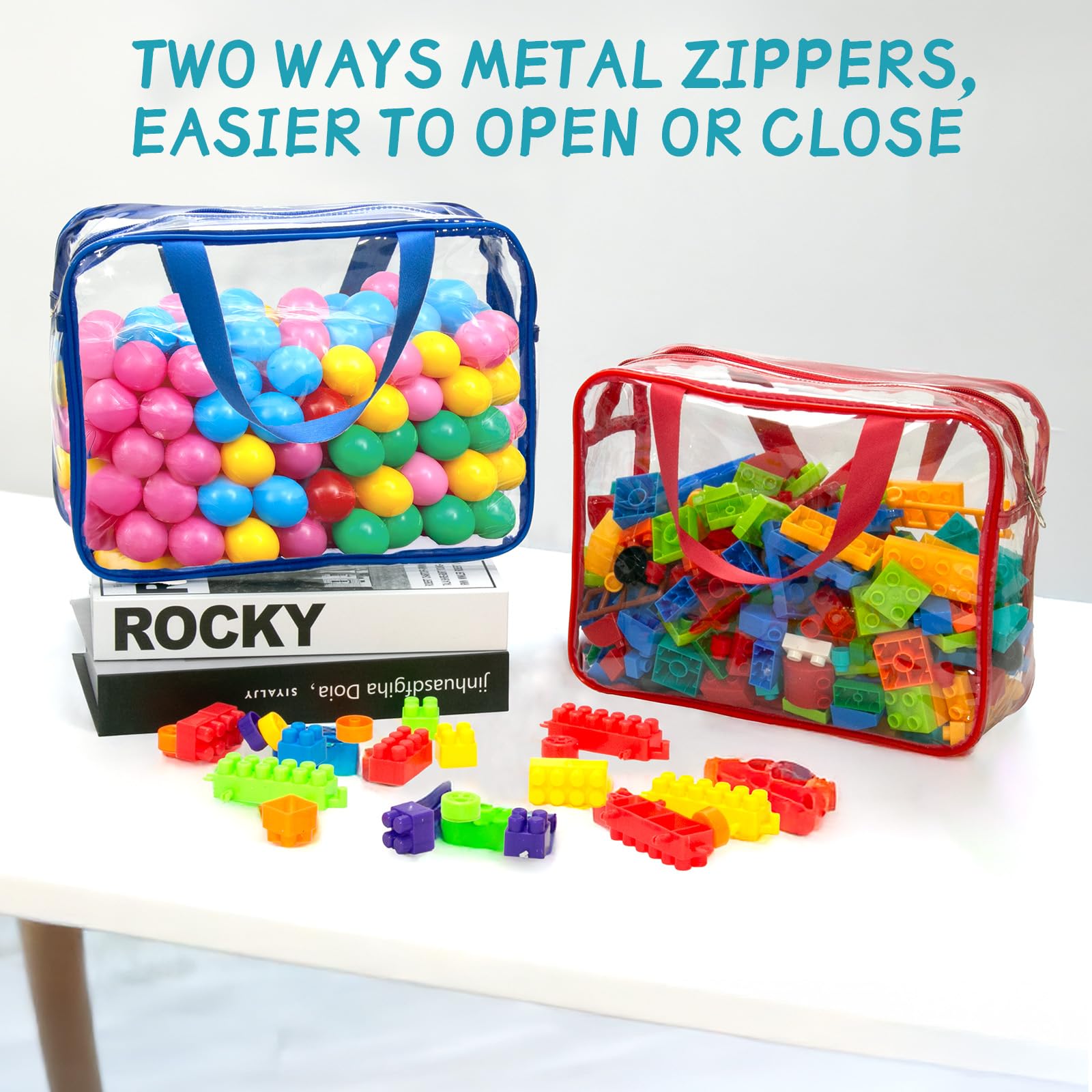 Mhtdet two-way zipper allows full opening for easy packing