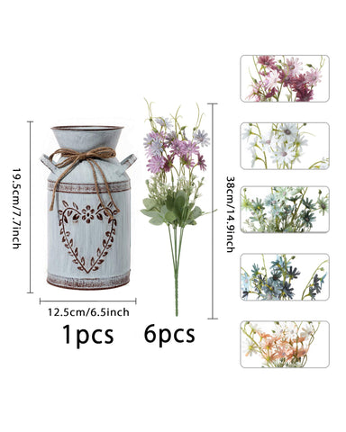 MiaTen daisy centerpiece in vase ideal for table décor and gifts.