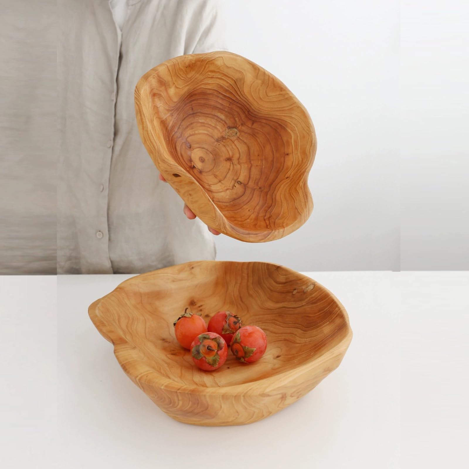 MIATTCLD unique gift wooden bowl suitable for housewarming