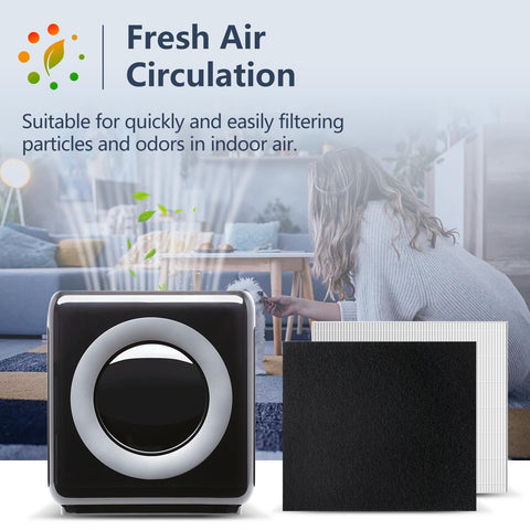 Midiex AP-1512HH carbon pre-filters close-up for odor control