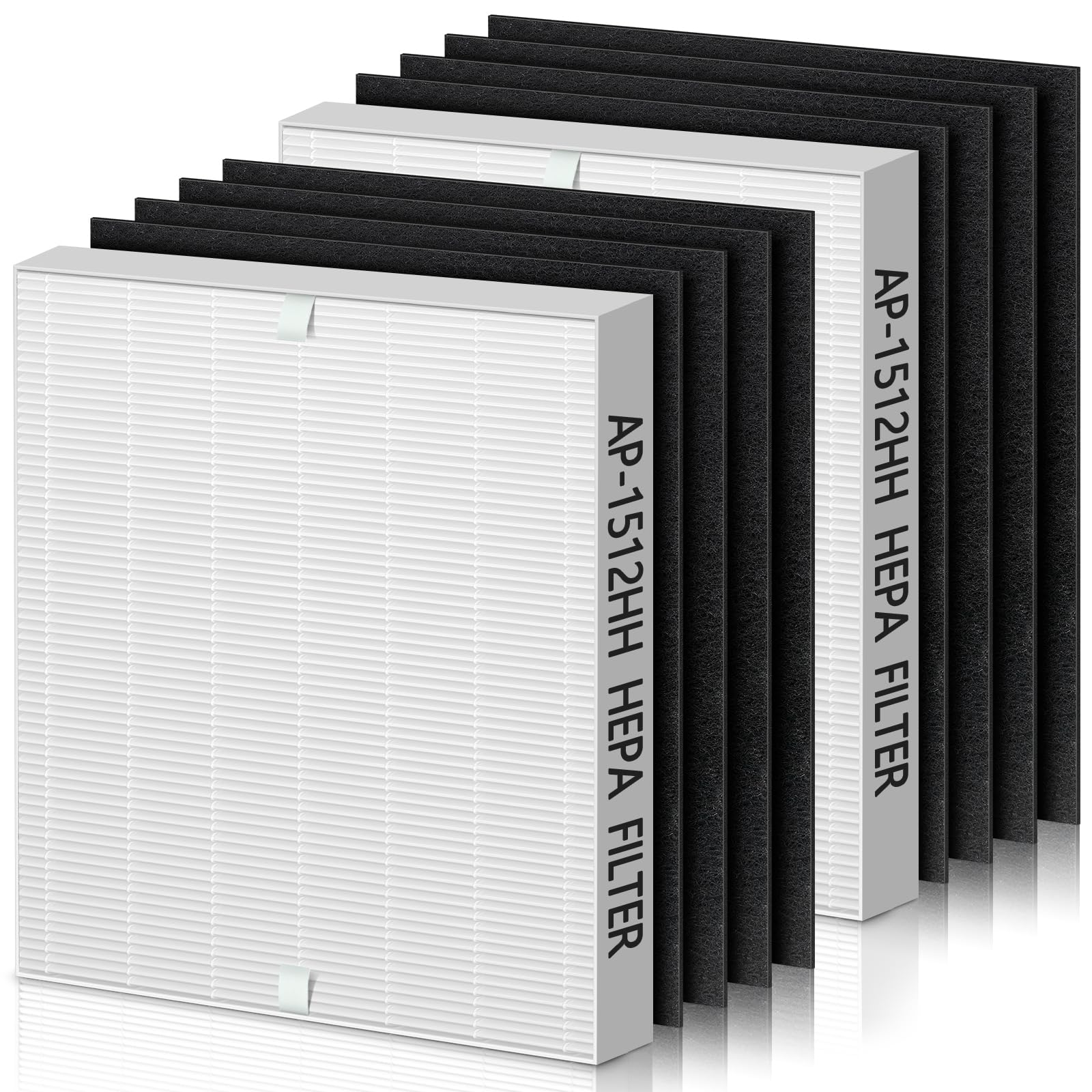 Midiex AP-1512HH-compatible filters in purifier illustration