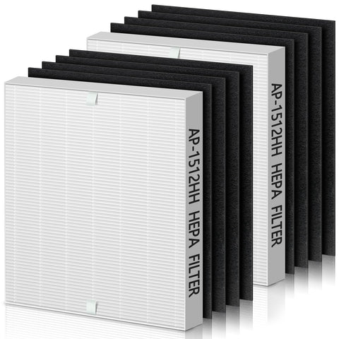 Midiex AP-1512HH-compatible filters in purifier illustration