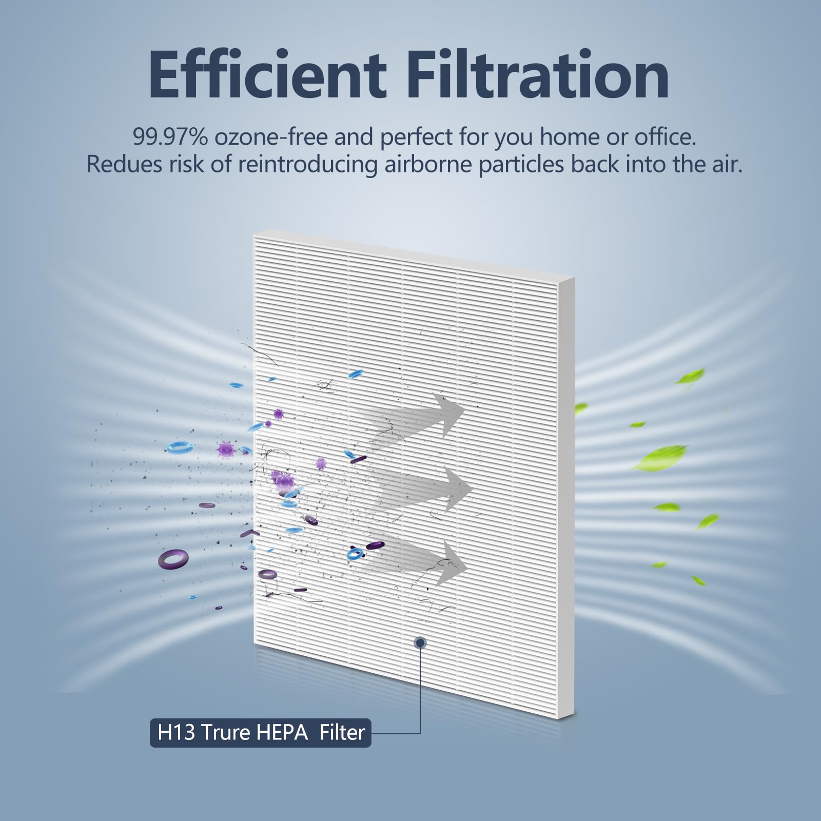 Midiex C545 activated carbon layer closeup for odor control in rooms