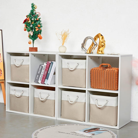 Perfect for shelves in office or living spaces for neat storage.