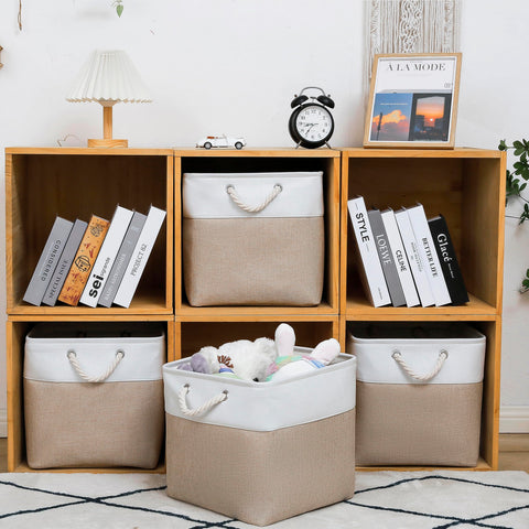 MidmmVick cube bin foldable frame ready for compact storage and easy transport.