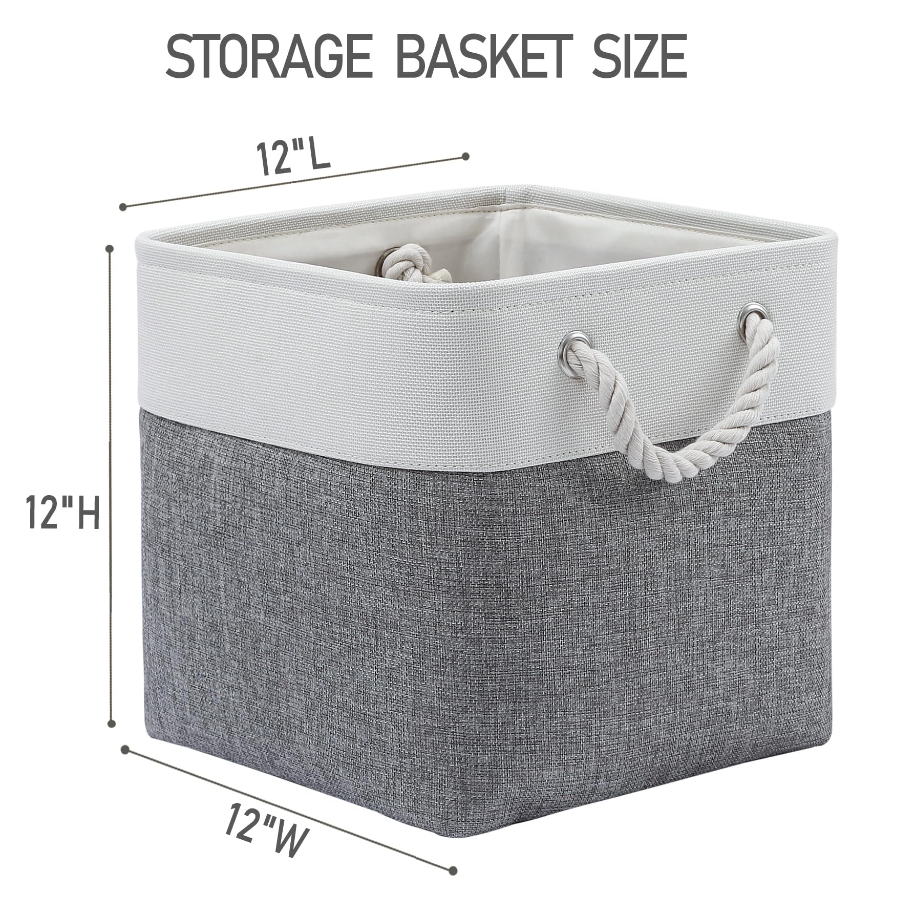 MidmmVick foldable storage cubes keep shelves neat and accessible