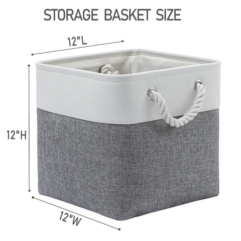 MidmmVick foldable storage cubes keep shelves neat and accessible