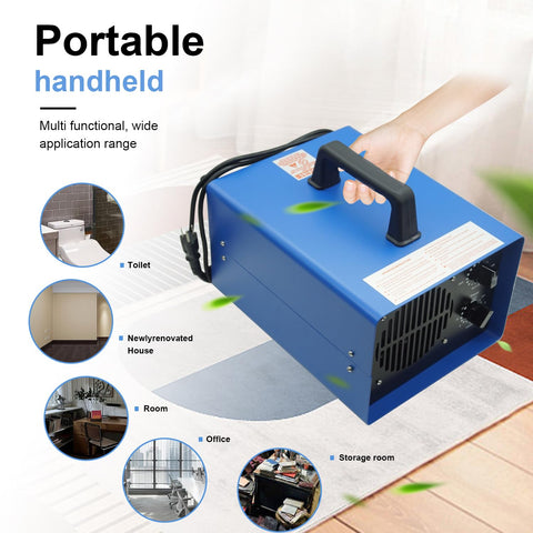 MIDOIMEY 0zone Generator output knob allows adjustable mg/h for tailored performance.