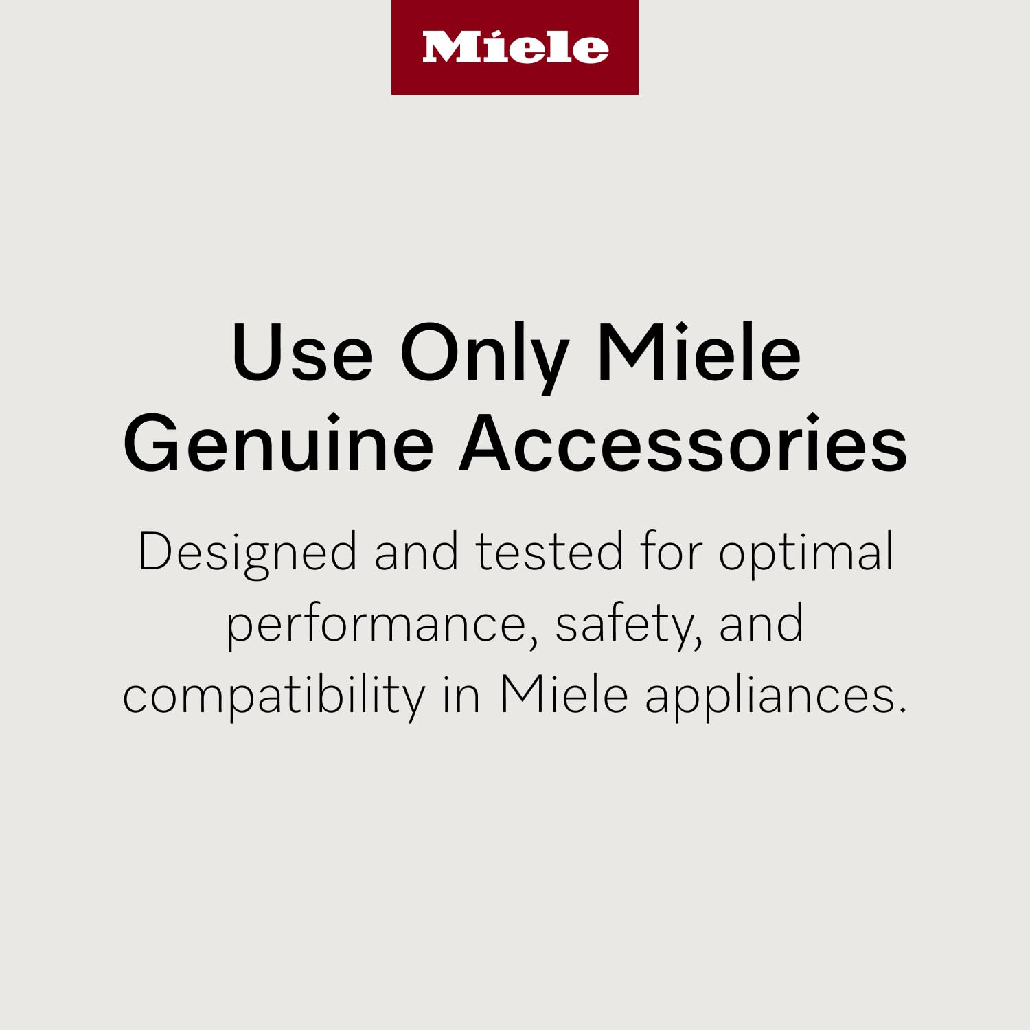 Miele AirClean 3D KK compatibility with Swing H1 and S1 vacuums.