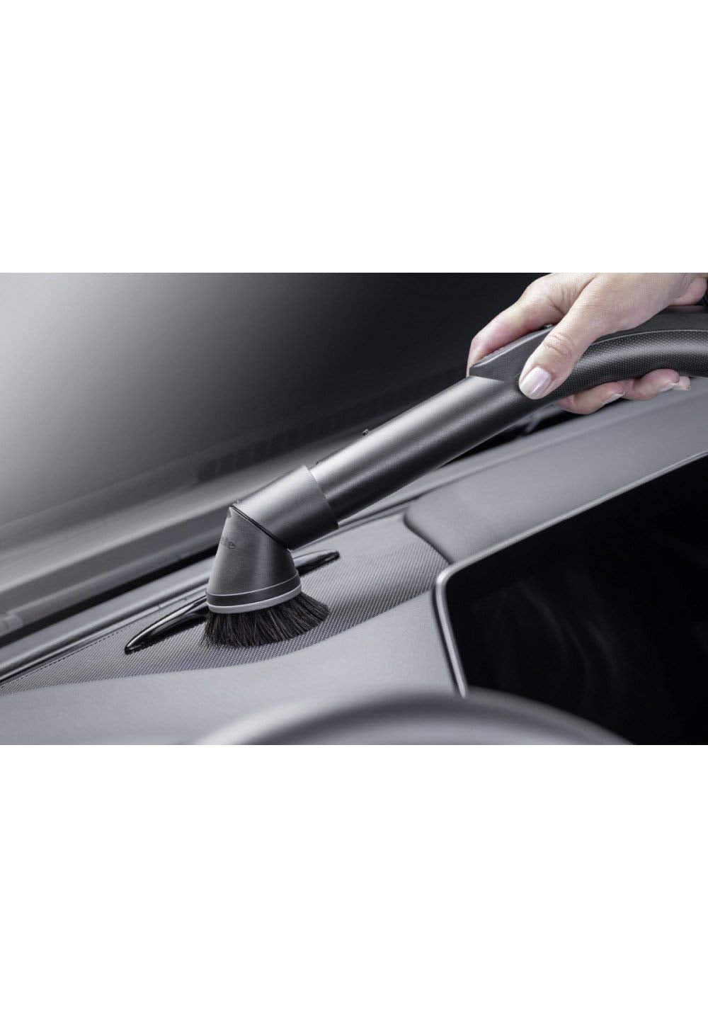 Miele Dusting Brush uses natural soft bristles for gentle cleaning on delicate floors