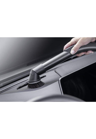 Miele Dusting Brush uses natural soft bristles for gentle cleaning on delicate floors
