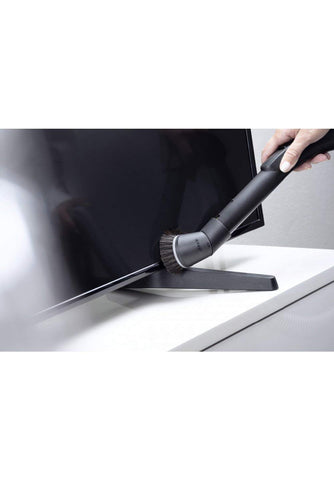 Miele Dusting Brush features ultra-soft edge protective strip to prevent scratches