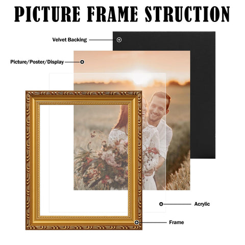 Back view shows horizontal and vertical hooks for flexible wall or tabletop display