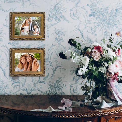 MIEVU 5x7 gold frame pack highlights vintage charm for photos