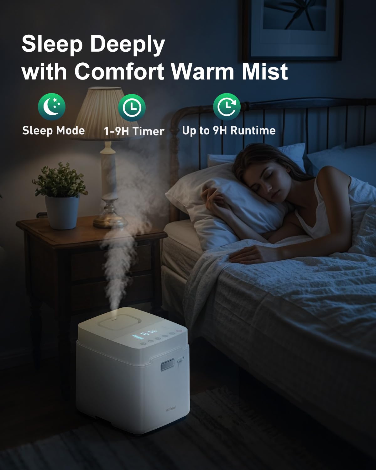 Mifasol auto shut-off highlight preventing operation without water