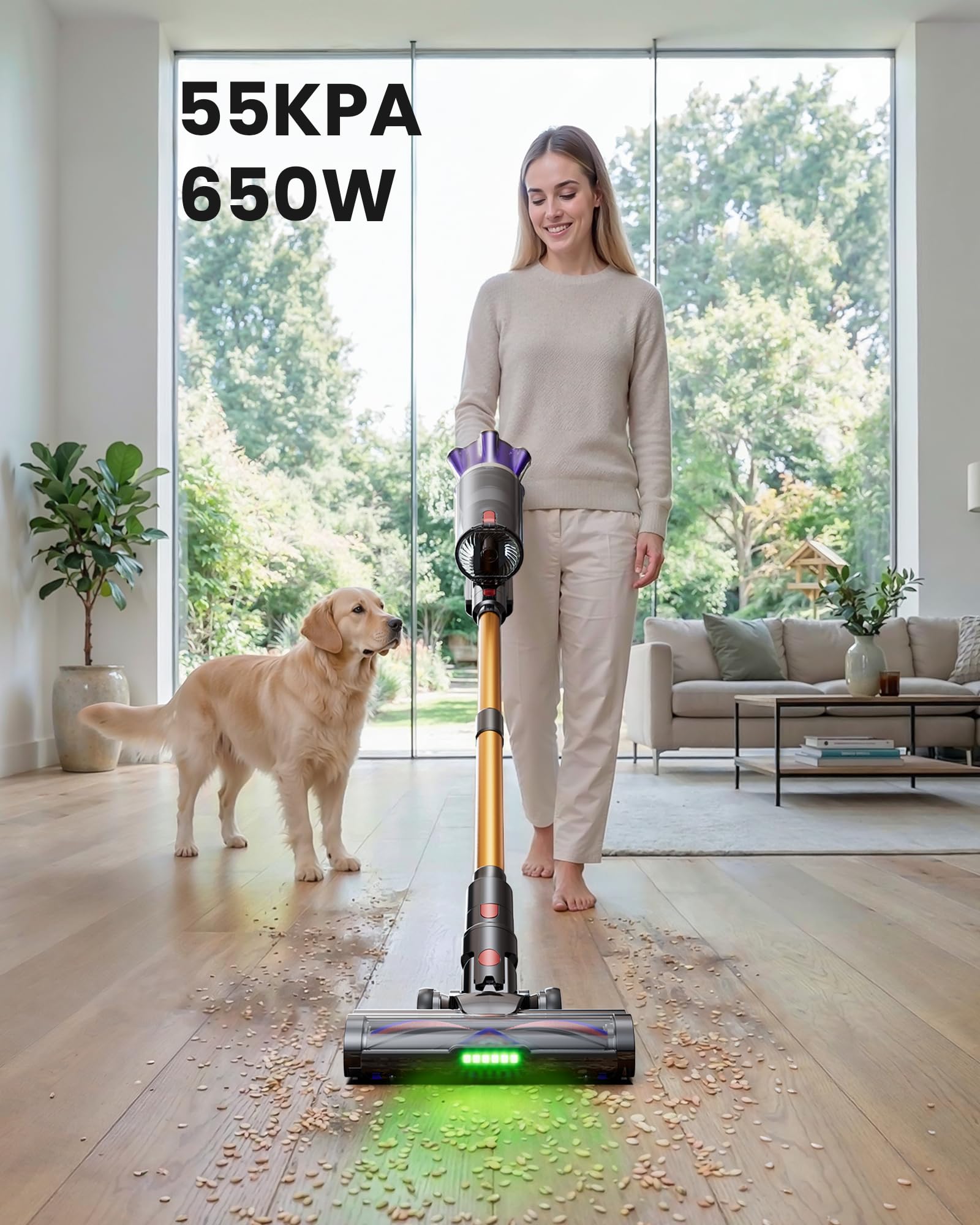 Migusky hurricane suction mode tackles tough messes