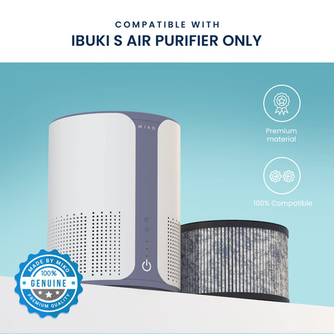 Easy installation without tools for hassle-free purifier maintenance